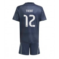 Real Madrid Alexander-Arnold #12 Vonkajší Detský futbalový dres 2025-26 Krátky Rukáv (+ trenírky)